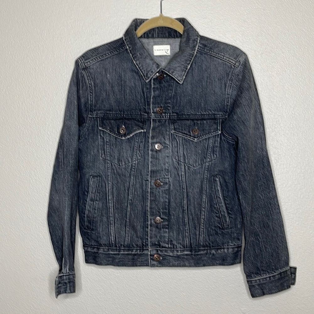 SIMON MILLER Black Denim M601 Winslow Jacket